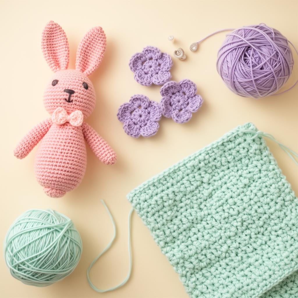 Madzz Tings crochet flat lay